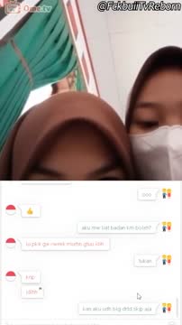 Ometv Abg Hijab Gemes Berani Banget Vcs Di Kamar Mandi Sekolah