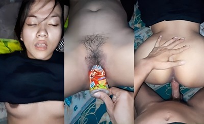Bokep Indo – Botol Teh Pucuk Masuk Ke Meki