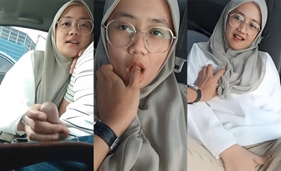 Bokep Indo – Hijab Ukhty Kebelet Sange Di Dalam Mobil