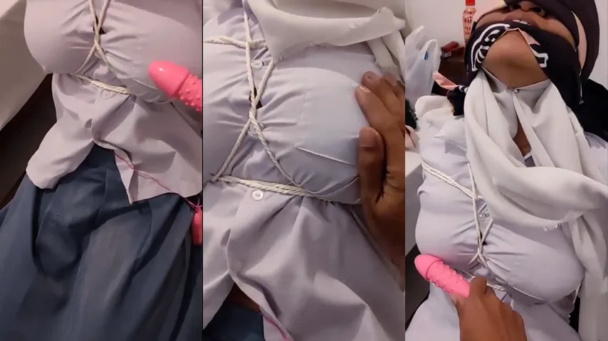 Bokep Indo Viral Hijabers Esemah Disekap Part2
