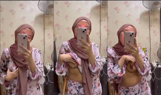 Bokep Jilbab Malaysia Pamer iPhone Remas Susu