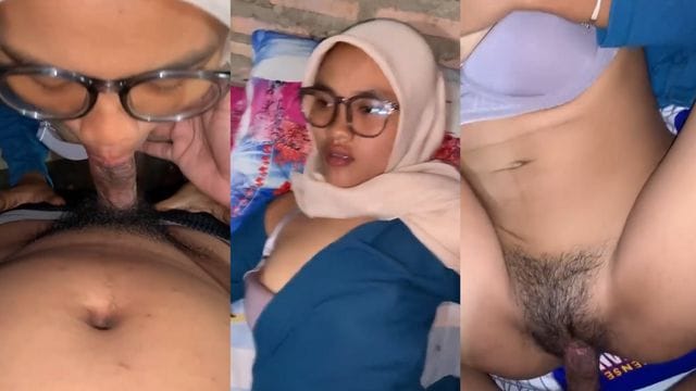 Bokep Indo Koleksi Pribadi Hijab Kacamata Ngentot Dirumah
