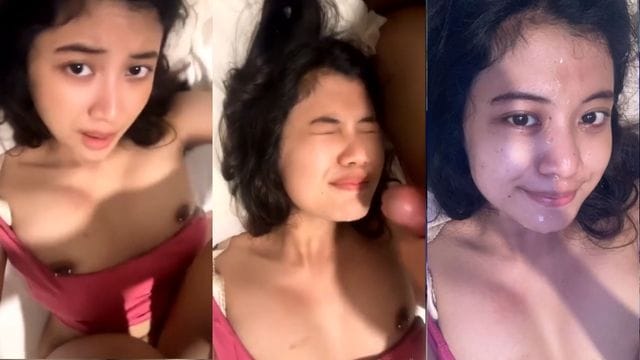 Bokep Indo Istri ABG Manis Ngentot sampe Crot di Muka
